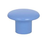 Gedotec Boutons de meubles pour chambre d'enfant | Diamètre 32 mm | Couleur Bleu clair | 1 pièce | Poignées de meubles en plastique | COLOUR | Boutons d'armoire colorés | Boutons de meubles pour
