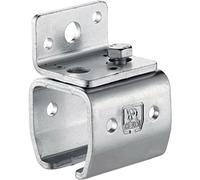 gedotec® Casque Agricole de fixation murale Manchon befstigung Manchon mural pour rail porte coulissante - Profil 100-500 - Acier galvanisé Bleu - Marque de qualité