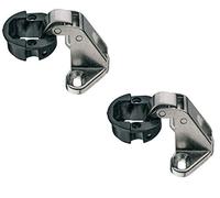 Gedotec Charnière d'armoire avec fermeture automatique | Charnière à boîtier pour vitrine - H1430 | Pour portes intérieures en bois | Pour épaisseur 5-6 mm