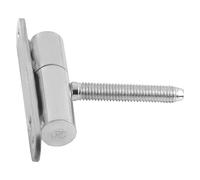 Gedotec Charnière de Porte | 1 Pièce - Paumelles à percer pour portes intérieures | Paumelles de rénovation en Acier Inoxydable | Paumelles à visser pour montants de porte en bois