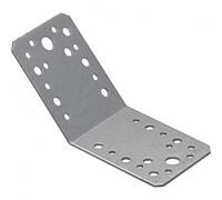 Gedotec Connecteur d'angle 135° isocèle pour éléments en bois | 20 pièces de fer d'angle - 90x90x65 mm | Support de poteau charge lourde angle à visser | Angle métallique angle métallique 135 degrés