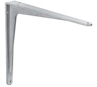 Gedotec Console lourde en aluminium | Console étagère en aluminium - HERAKLES | Profondeur : 190 mm | Capacité de charge lourde 180 kg pour sols en bois | Supports d'étagère inoxydables | 1 Pièce