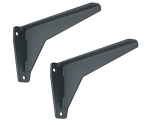 Gedotec Console pour charges lourdes | 2 pcs - support d'étagère angulaire | MIRA Strong | longueur 480 mm | capacité de charge 500 kg par paire | support d'étagère en acier massif gris