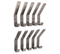 Gedotec Crochet montage mural universel en acier inoxydable - SANDRA grand | 135 x 20 mm | à visser