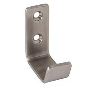 Gedotec Crochet montage mural universel en acier inoxydable - SANDRA petit | 48 x 20 mm | Crochet à visser