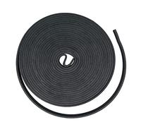 Gedotec Easy Seal 963 Bande d'étanchéité étanche pour fenêtre Protection contre le froid et la chaleur | 1 rouleau - Joint profilé autocollant | 20 x 5 mm - Longueur: 10m | Noir | Isolation acoustique