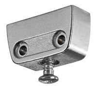 Gedotec Ferrure d'assemblage trapézoïdale en métal Raccord de corps de meuble en bois - RV ACIER | Raccord d'angle avec fonction d'encliquetage | Raccord d'armoire pour meubles et caissons