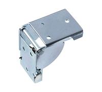 Gedotec Ferrure de Table Pliante Pliante - Charnière Rabattable pour bancs et Pieds de Meubles - Acier galvanisé - 1 pièce - Charnière Pliante avec système de Blocage