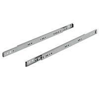 Gedotec® Glissière à Bille Accuride 2601 Extension Totale Extrait Magasin | Longueurs 150-550 mm | Capacité de Charge Jusqu'à 45 kg | Acier Galvanisé | avec Loquet en Fermé Position