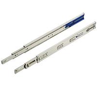 Gedotec® Glissière à Bille Accuride 3832 Tr Extension Totale Extrait Magasin | Longueurs 300-700 mm | Capacité de Charge Jusqu'à 45 kg | Acier Galvanisé | avec Ausfahreinrichtung