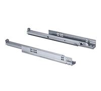 Gedotec Glissière de tiroir à sortie totale 320 mm avec amortisseur Blumotion | Blum Tandem 560H3200B | Capacité de charge : 30 kg | Glissière de tiroir Soft-Close avec accouplements