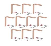 Gedotec Herakles Console pour charges lourdes en aluminium - Profondeur : 140 mm - 6 supports de charge lourds en aluminium - Charge maximale : 100 kg pour sols en bois - Support d'étagère inoxydable