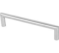 Gedotec Leila Poignée de meuble 736 mm Poignée de barre ronde en acier inoxydable brossé mat pour porte d'armoire et cuisine 1 pièce - Poignée de cuisine Ø 12 mm avec vis