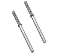 Gedotec Lot de 2 supports de rayonnage invisibles | TITAN MINI | Supports de rangement mural avec capacité de charge 12 kg par paire | Supports de rayonnage en acier pour montage mural | Supports de