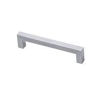 gedotec® Meubles Poignées en acier inoxydable poignée armoire tiroirs de poignée de placard rectangulaire - Profil 14 x 14 mm - Hauteur 35 mm - Ba 96-736 mm - Produit de qualité pour votre intérieur