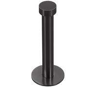 Gedotec Patère patère noire en acier inoxydable - PANTHER | Patère Vintage | Profondeur de suspension: 72 mm | Armoire murale à visser crochets muraux design avec matériel de fixation - 10 pièces