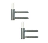 Gedotec Paumelle Variant V 3400 WF pour portes battantes | Acier galvanisé | Butée DIN gauche & droite | Capacité de charge 40 kg