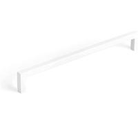 Gedotec Poignée barre longue | DER U |blanc mat | Longueur : 200 mm - Distance de perçage : 192 mm | 1 pièce | Poignée pour cuisine avec accessoires | Poignée Meuble