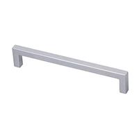 Gedotec Poignée de Meuble en Acier Inoxydable - Finition Mat - Poignée de Porte et Tiroir de Placard, Meuble de Cuisine, Armoire - avec Vis de Fixation - Entraxe 448 mm - 1 Pièce