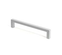 Gedotec Poignée de meuble en métal plein | 1 pièce Poignées pour armoires de cuisine avec matériel de fixation | SIDO | Poignées de meuble blanches avec LA : 192 mm