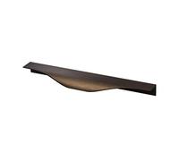 Gedotec Poignée de Meuble Moderne - 10309 - Poignée de Porte et Tiroir de Meuble - Chambre, Cuisine, Salon, Bureau - Aluminium Inox - Bronze Antique Mat Brossé - Longueur 200 mm - 1 Pièce