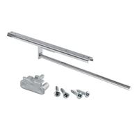 Gedotec Porte-serviettes | H6008 | Coulissant à 1 bras extensible | Longueur 465 mm en chrome poli