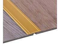 Gedotec Profilé de transition aluminium laiton anodisé - SUPERFLEX | 1 pièce - Profilé de transition - autocollant | Dimensions : (L x l x H) 2000 mm x 30 mm x 1,75 mm
