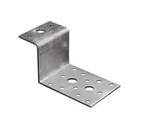 Gedotec Raccord d'angle Z en métal pour charges lourdes | 20 pièces de cornières 85x50x30 mm | Equerre de type Z pour relier et renforcer