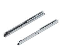 Gedotec Rail de tiroir à extension totale 270 mm avec amortissement Blumotion | Rail de caisse : 30 kg | Soft-Closing tiroir coulissant avec fermeture automatique | 1 paire