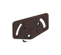 Gedotec Rouleaux pour porte coulissante Slide Line 55 pour système de porte coulissante | Roues pour rail inférieur 30 kg | Plastique brun | 1 pièce - Système de roulement pour portes coulissantes de