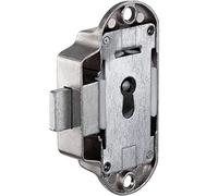 Gedotec Serrure Tournante | Ferrure en Acier avec Axe de 25 mm | Verrou à Clé pour Portes et Tiroirs d'Armoire, Commode, Placard, Meuble | Accessoires de Quincaillerie pour le Rangement Intérieur