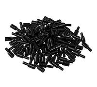 Gedotec Support d'Étagère en Acier Noir - DUPLO GR10085- Fixation de Console, Planche, Tablette - Cuisine, Salle de Bain, Meuble - Acier Galvanisé - Charge 60 kg - Trou de Forage 3 mm- 100 Pièces