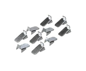 GedoTec VARI 10 - Lot de 20 supports en métal pour rail d’étagère à suspendre - Acier galvanisé