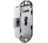 Gedotec Verrou à Clé Armoire Serrure | Ferrure en Acier avec Axe de 15 mm | 1 Pièce | Portes et Tiroirs d'Armoire, Commode, Placard | Accessoires de Quincaillerie pour le Rangement Intérieur