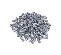 Gedotec Vis Spéciale pour Meubles Bois | VARIANTA | avec filetage complet 6 x 10,5 mm | Trou Ø 5 mm | 100 Pièces - vis de connexion bois | Vis Euro pour coulissants - coulisses de tiroir & Orgaline
