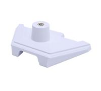 Gedourain Adaptateur de Trépied Satellite, Montage Polyvalent Solide pour Mur de Toit, Sol, Plastique pour Utilisation en Extérieur - Kit D'installation Satellite avec écrou 1/4"