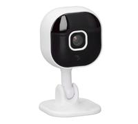 Gedourain Caméra de Vidéosurveillance sans Fil 1080P pour la sécurité Intérieure avec Bidirectionnel et Nocturne, Matériau ABS Blanc