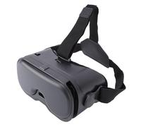 Gedourain Casque VR Lunettes 3D Anti-lumière Bleue Réglables pour Jeux et Films Immersifs Compatibles avec Les Appareils iOS et de 5 à 7 Pouces (Noire)