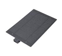 Gedourain Chargeur de Panneau Solaire Monocristallin ETFE 7 W, Panneau Solaire Portable Léger et Efficace pour Téléphones Portables, économie D'énergie pour Les Activités de Plein Air