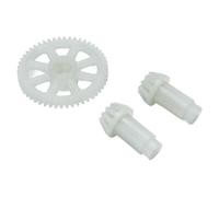 Gedourain Ensemble D'engrenages d'arbre de Transmission de Voiture à Distance, Construction en Plastique Durable pour Voiture RC 16101 16102 16103 16201, Transmission de Puissance Efficace