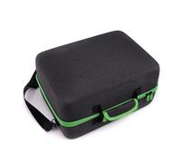 Gedourain Étui Rigide pour Console de Jeu EVA avec Compartiments PersonnaliséS pour Accessoires de Jeu Série X Série S, adapté aux Voyages, Noir, 1 unité