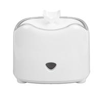 Gedourain Fontaine d'eau Solaire pour Animaux de Compagnie, Cycle Automatique, Conception Durable pour Chats et Chiens, capacité de 1,8 L, en Plastique