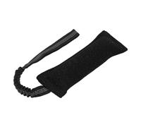 Gedourain Jouet de Remorqueur d'oreiller de Morsure de Chien avec la Conception Durable de Polyester pour des Séances D'entraînement Interactives Jeu Intérieur et Extérieur (Noir)