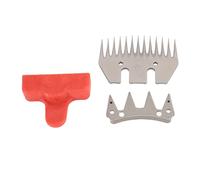 Gedourain Lames de Rechange pour Cisailles à Moutons, Lames en Acier Inoxydable de qualité Professionnelle pour une Coupe Facile des Moutons, Chèvres et Alpagas, 1 X 13 Dents et 1 X 4 Dents