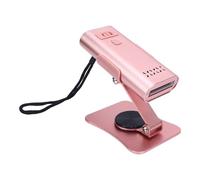 Gedourain Machine D'extension de Cheveux LED à Durcissement Rapide avec Niveaux de luminosité Réglables, Utilisation Durable, Idéale pour les Salons à Domicile (Or rose)