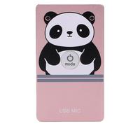 Gedourain Microphone Intelligent USB Antibruit, Enregistrement Sonore Clair pour Ordinateur de Jeu en Streaming en Direct, Prise de Son Omnidirectionnelle à 360 Degrés pour Les Utilisateurs OS X