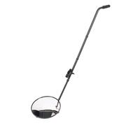 Gedourain Miroir D'inspection Sous Véhicule Léger et Incassable, Miroir de Contrôle de sécurité pour Voitures, Camions, équipements Portables en Aluminium Noir