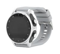 Gedourain Montre de Suivi d'activité, écouteurs sans Fil, Pratiques pour Le Sport, Contrôle de la Caméra à Distance pour Les Exercices D'entraînement, Les Utilisateurs, Noir (Coque Argent