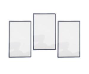 Gedourain Nouveau Protecteur D'objectif de Cadre D'écran Supérieur en Verre 3DS XL, Remplacement de Résine Robuste, Lot de 3 Pièces pour une Installation Simple, Idéal pour Restaurer la sensibilité