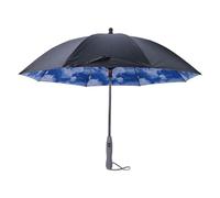 Gedourain Parasol UV avec Ventilateur et Brumisateur, Système de Refroidissement, Conception Robuste pour Les Activités de Plein Air d'été